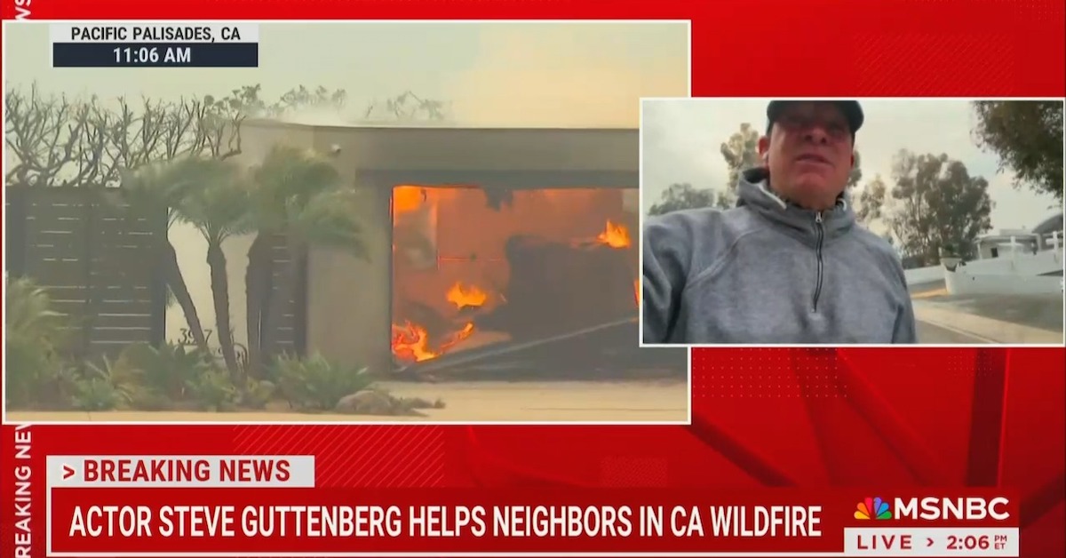 Actor Steve Guttenberg recounts his Palisades Fire experience